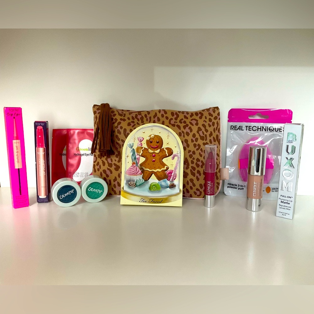 Too Faced, TARTE, Clinique, Buxom, Colourpop Makeup Bundle BRAND NEW!!